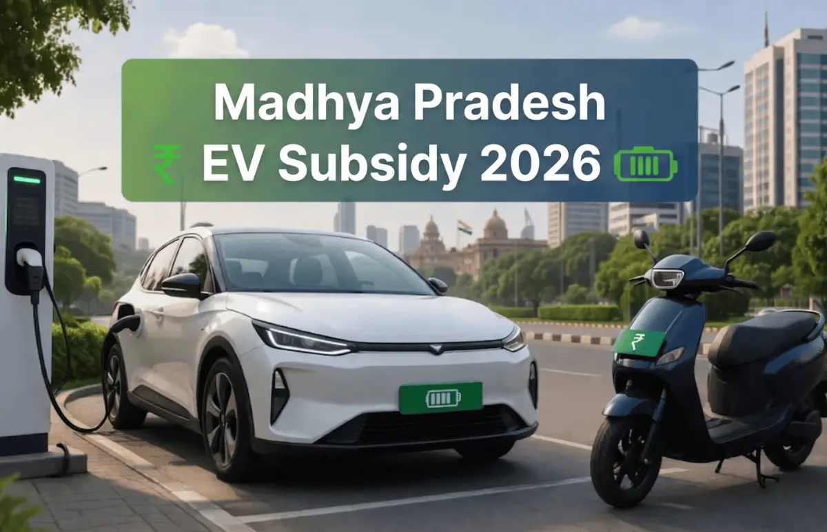 Madhya Pradesh EV Subsidy 2026 Explained | Complete Benefits & Buyers Guide